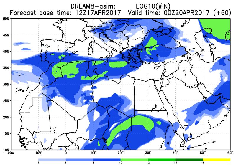 Ice nuclei load at  T48