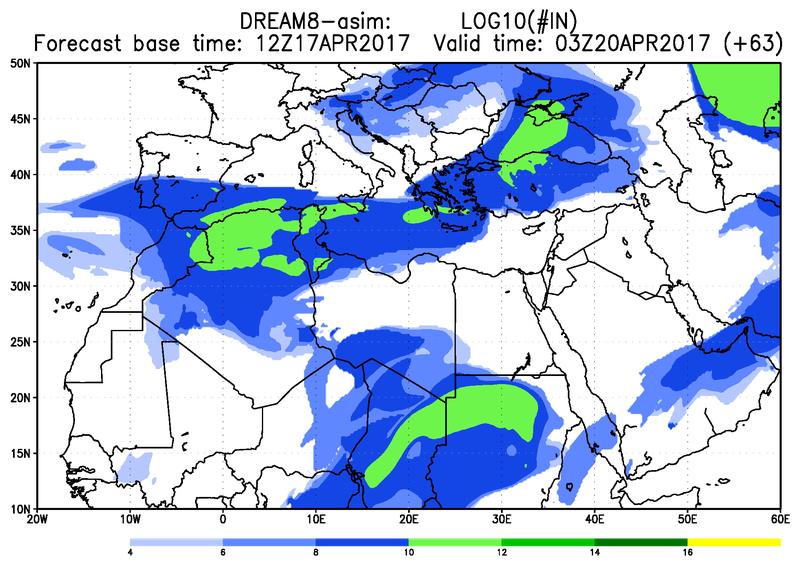 Ice nuclei load at  T51