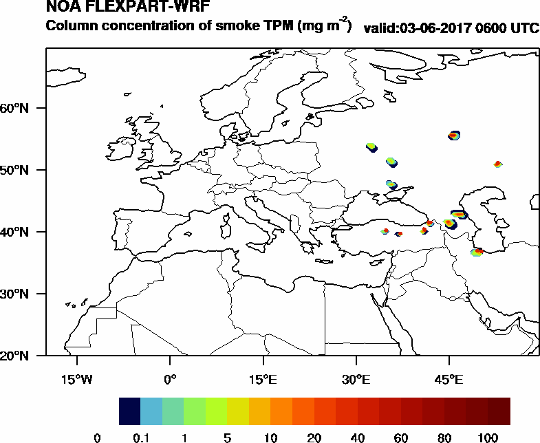 Column concentration of smoke TPM - 2017-06-03 06:00